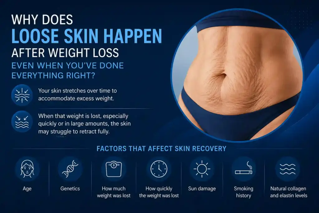 Why Does Loose Skin Happen After Weight Loss Even When You’ve Done Everything Right Lincolnshire?