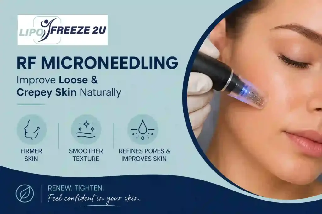 Can RF Microneedling Help Improve Loose and Crepey Skin Lincolnshire?